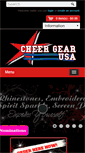 Mobile Screenshot of cheergearusa.com